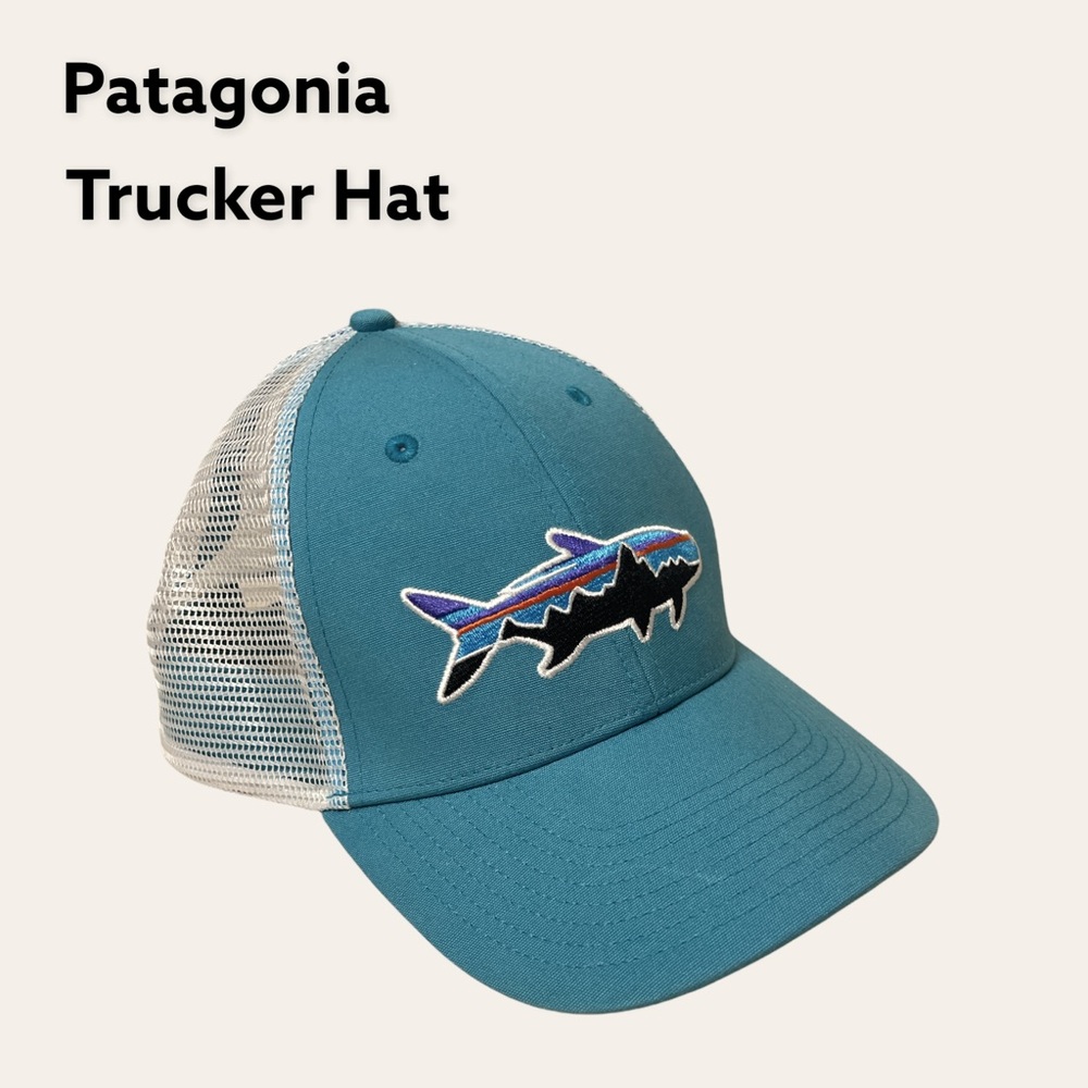 Patagonia Trucker Hat: Fish